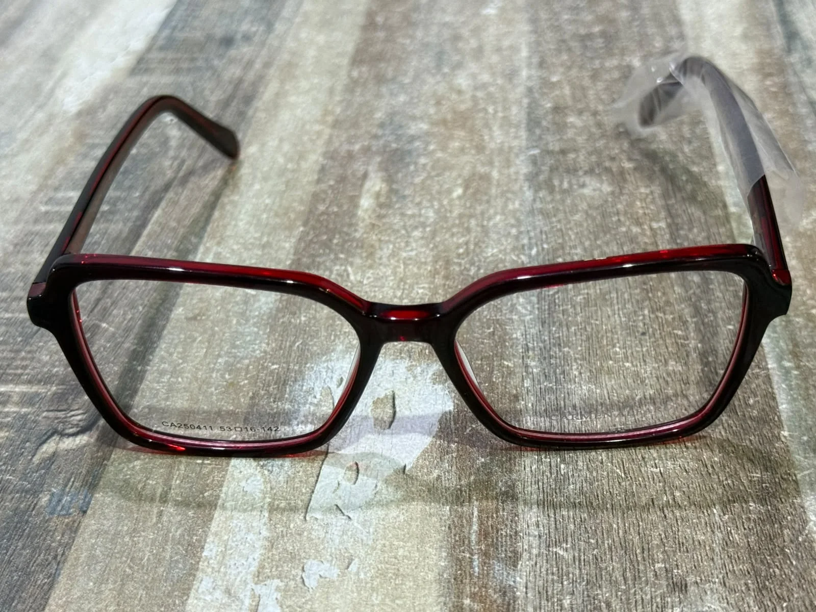 Montura Borgoña Clásico de acetato para hombre